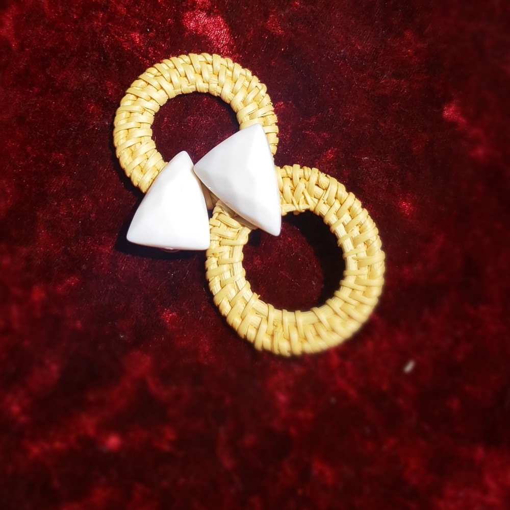Hand woven Earrings $10 or Buy 2 get one FREE